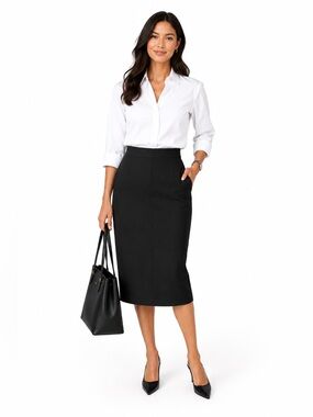 Draper'S & Damon'S Elegant Black  Maxi Skirt